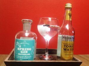 Spring Gin Mediterranée met Fever-Tree premium indian tonic water